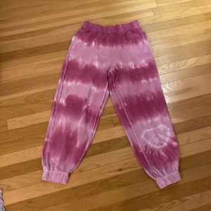 Pacsun tie die sweatpants